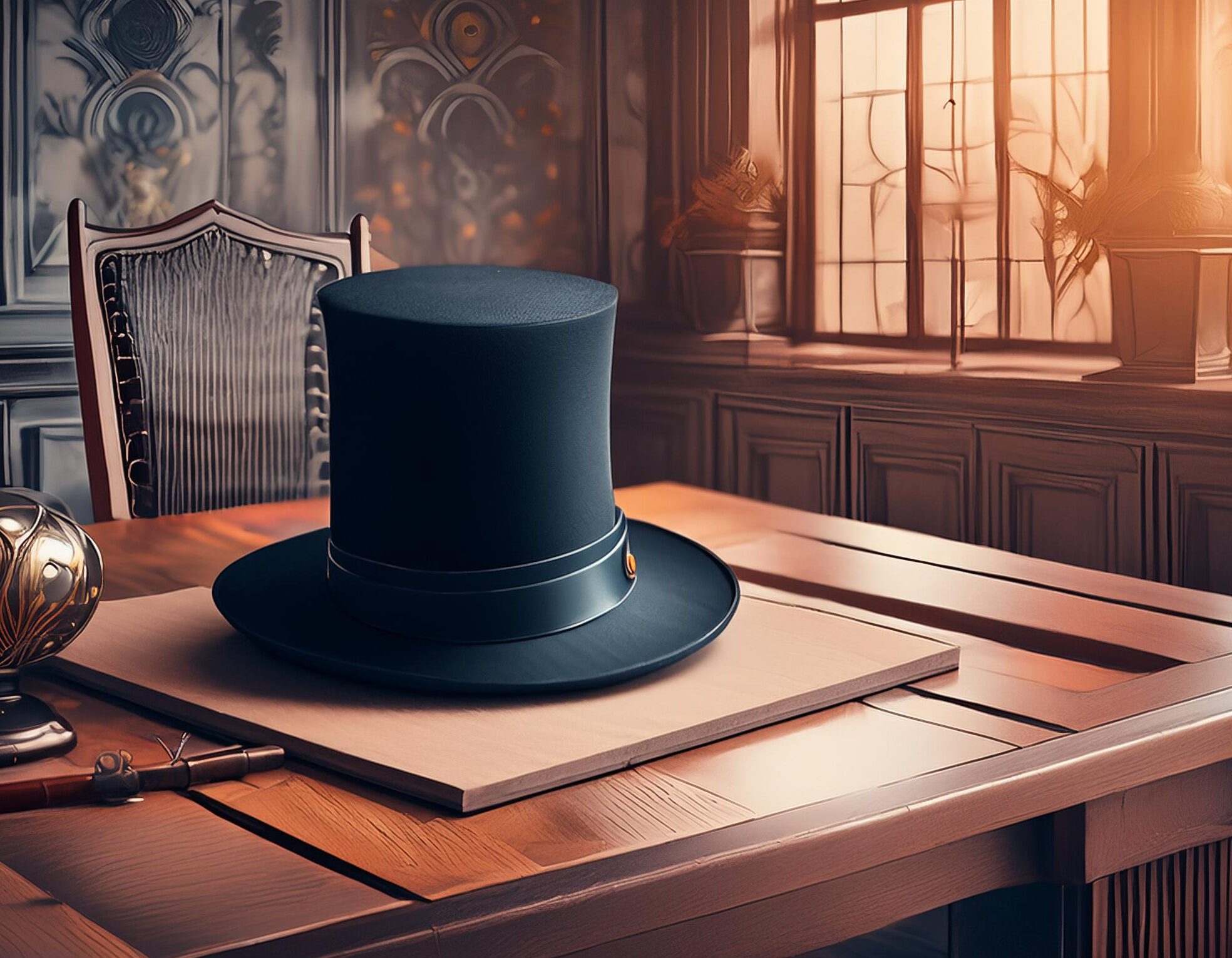 Abraham Lincoln's iconic black hat